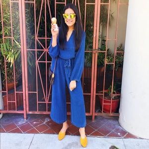 Old Navy Other - Blue tie waist jumpsuit Old Navy Other - Blue tie waist jumpsuit